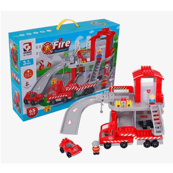 BestToys Մանկական մեքենաներ Fire station | Goldkids